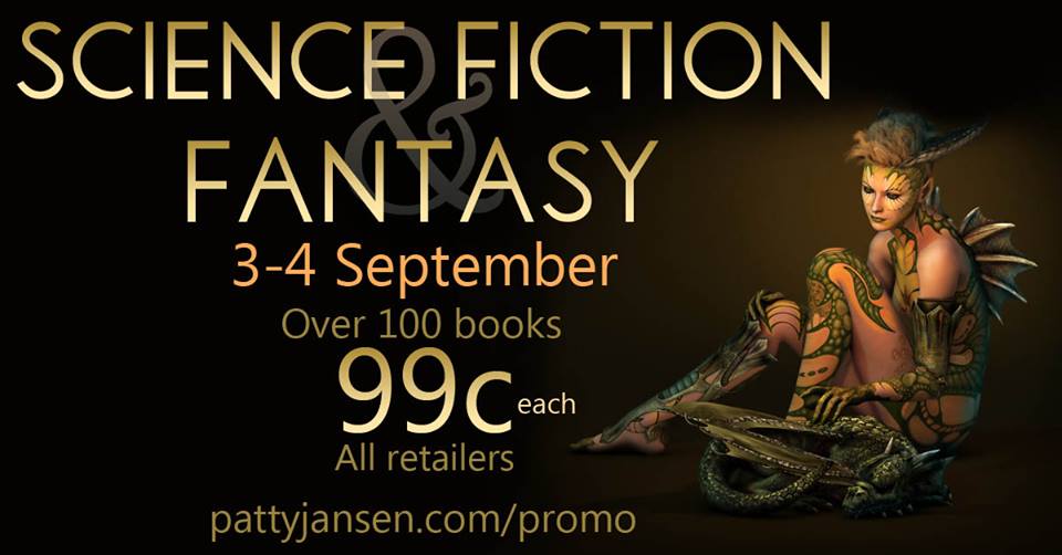 science fiction and fantasy sale, book promotion,