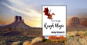 banner for Rough Magic - desert landscape