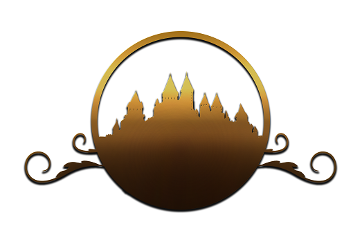 hidden sanctuary logo of a magic castle