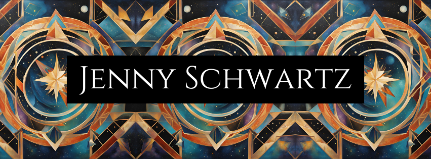 abstract background to "jenny schwartz"